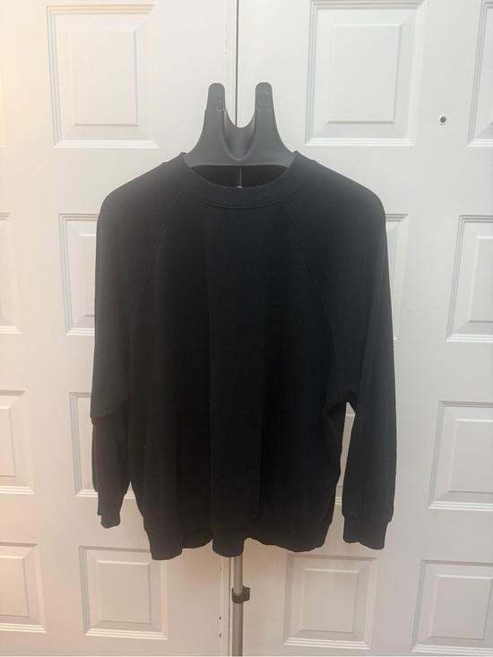 American Eagle Outfitters Tops - American Eagle Outfitters Black Women's Crewneck Sweatshirt